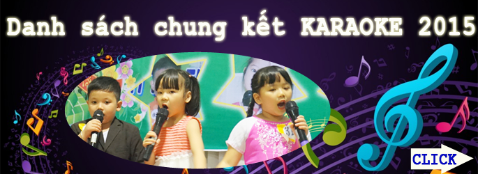Thông báo về chung kết Hội thi Karaoke 2015