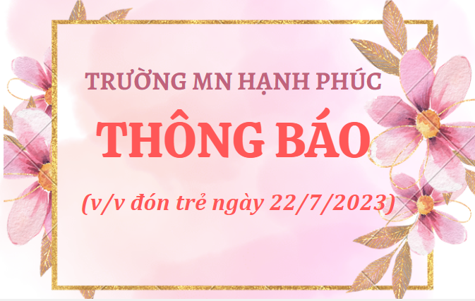 THÔNG BÁO (V/v tham dự bồi dưỡng chuyên môn hè 2023)