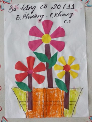 Thiệp handmade sáng tạo chúc mừng 20-11 nhà giáo việt nam