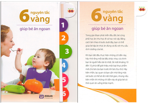 6 nguyên tắc vàng giúp bé ăn ngoan