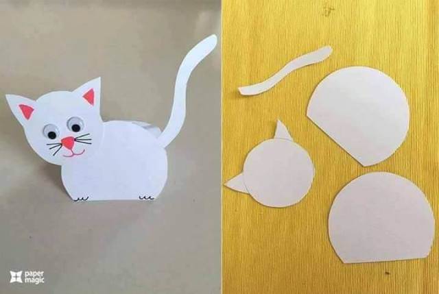 tạo hình động vật bằng giấy