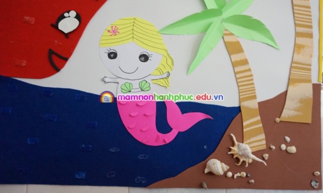 Trang tri lop mam non Hạnh Phúc Thủ Đức