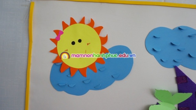 Trang tri lop mam non Hạnh Phúc Thủ Đức