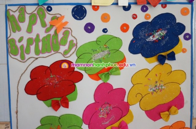 Trang tri lop mam non Hạnh Phúc Thủ Đức