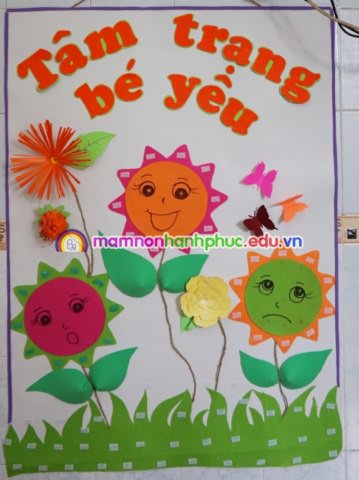 Trang tri lop mam non Hạnh Phúc Thủ Đức