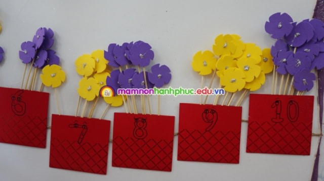 Trang tri lop mam non Hạnh Phúc Thủ Đức