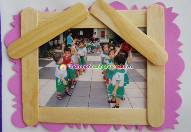 Trang tri lop mam non Hạnh Phúc Thủ Đức