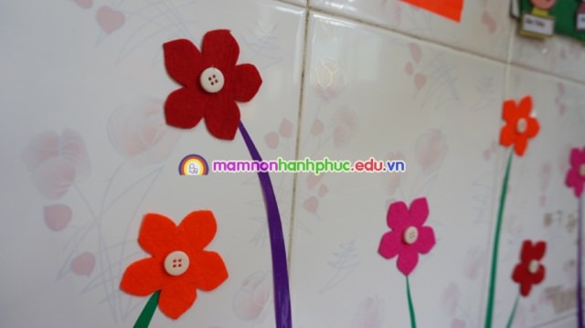 Trang trí góc lớp mầm non năm học 2015-2016
