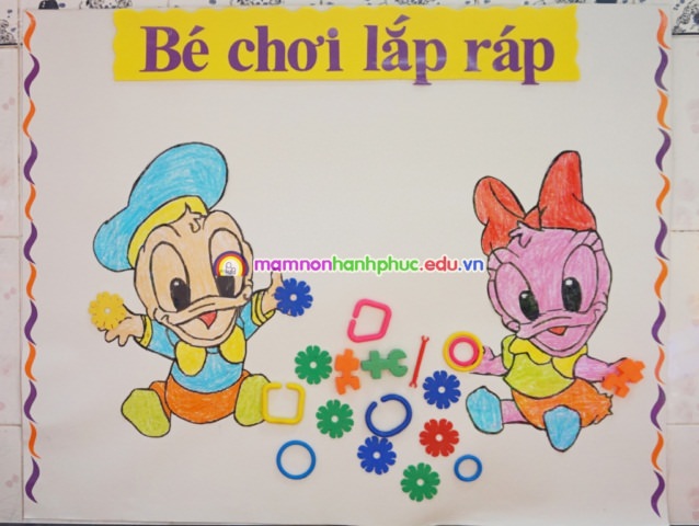 Trang trí góc lớp mầm non năm học 2015-2016