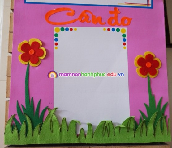 Trang trí góc lớp mầm non năm học 2015-2016