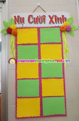 Trang trí góc lớp mầm non năm học 2015-2016