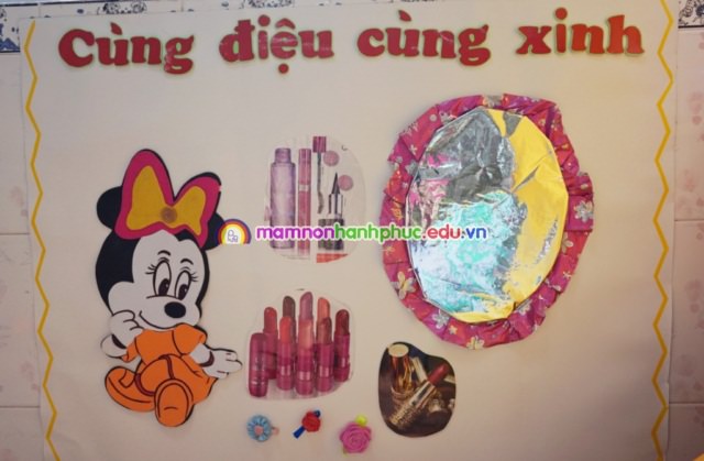 Trang trí góc lớp mầm non năm học 2015-2016