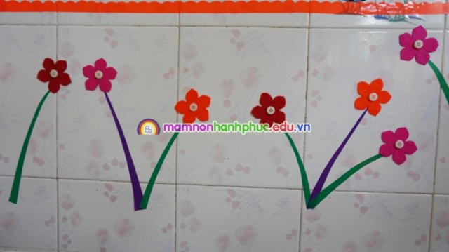 Trang trí góc lớp mầm non năm học 2015-2016